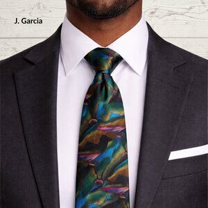J. Garcia Tie – Collection Five – Changri-La – Artistic Print – 58”